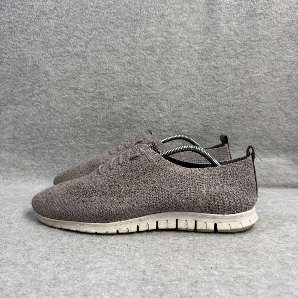 Cole Haan Womens‎ Shoes Size 10 Zerogrand Grey Wool Low Top Knit Oxford Sneakers